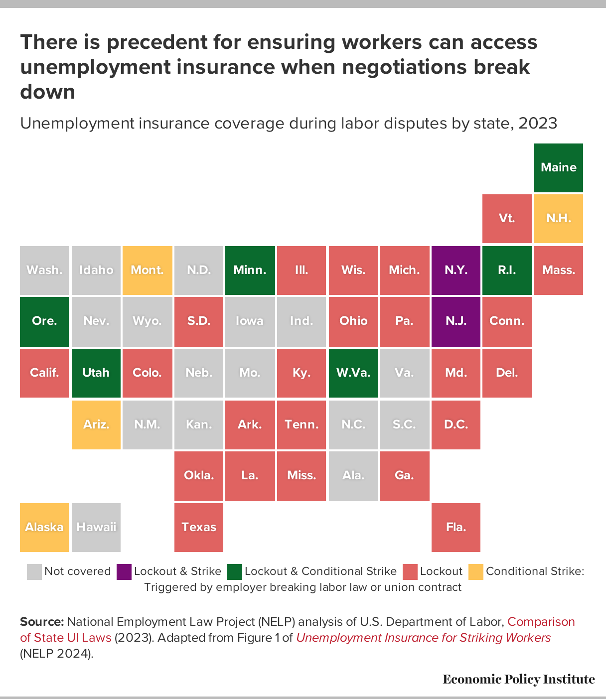 Yes, Strikers Should Receive Unemployment Benefits