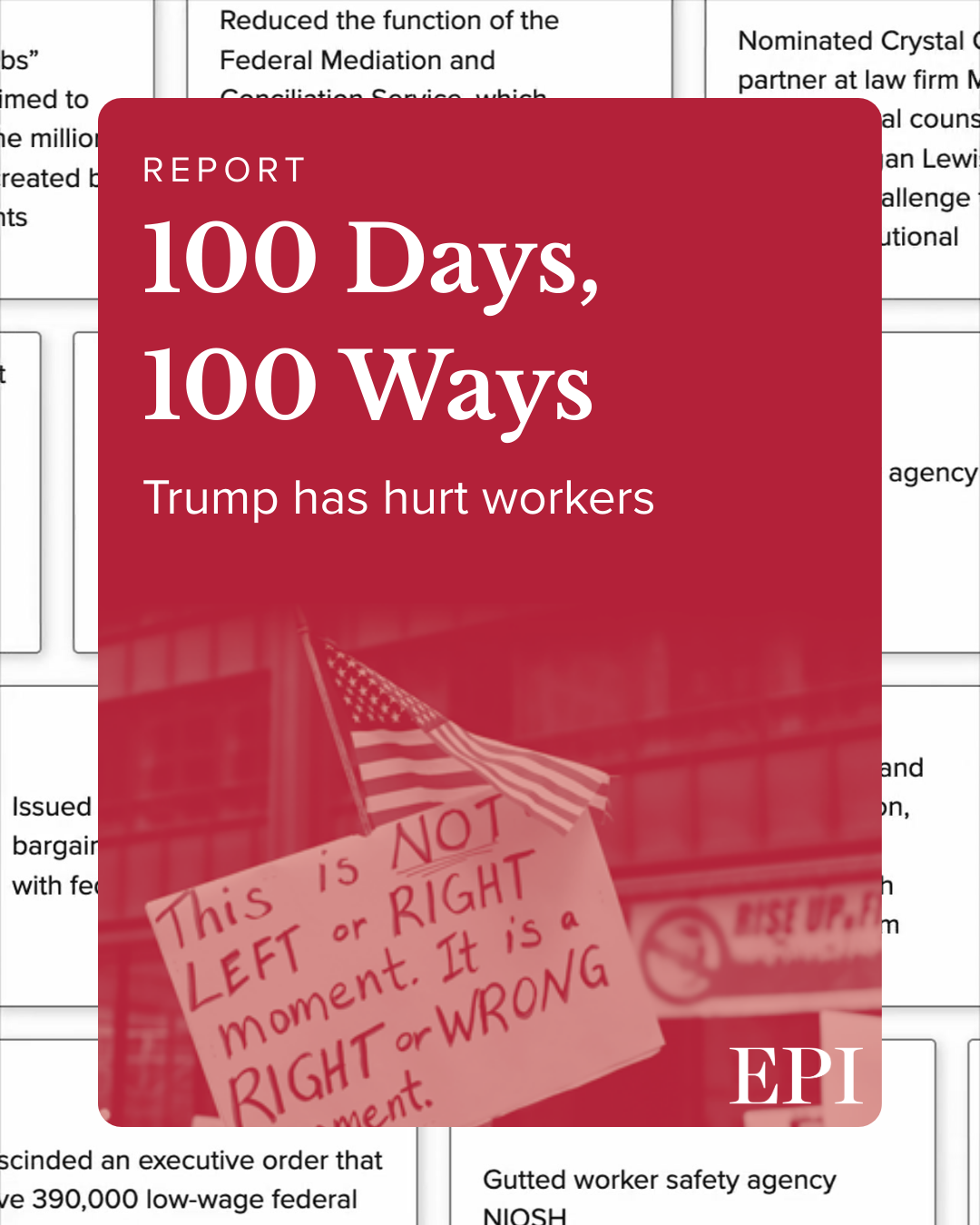100 days, 100 ways the second Trump administration has hurt workers
