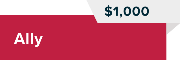Ally - $1,000