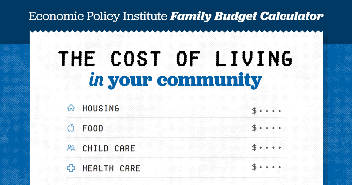 EPI's Family Budget Calculator, the most visited page on the website